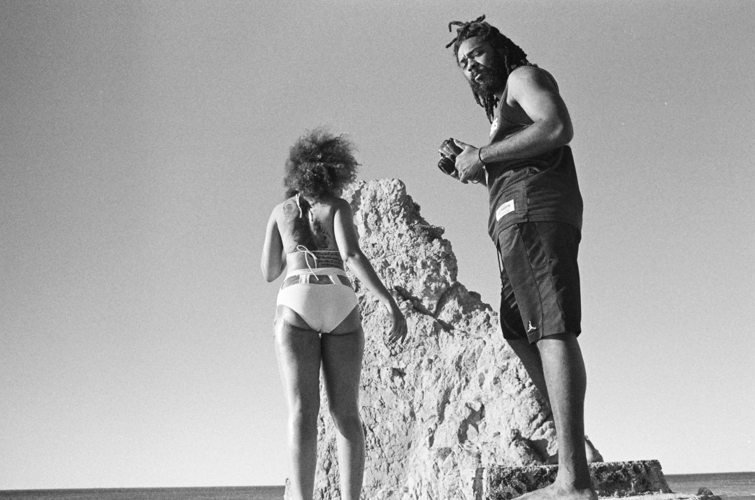 Adam Simms and Char photo by Dominic Jones